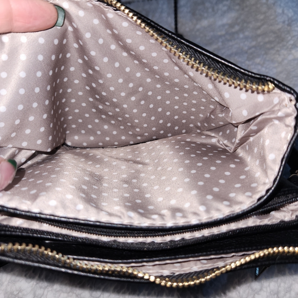 Classic Black Braided Crossbody Bag - Unbranded - Picture 5 of 12